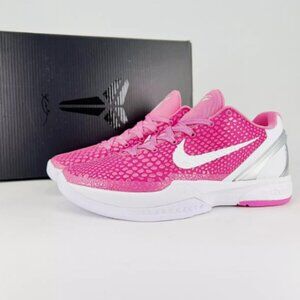 New Nike Zoom Kobe 6 Protro Think Pink KAY YOW